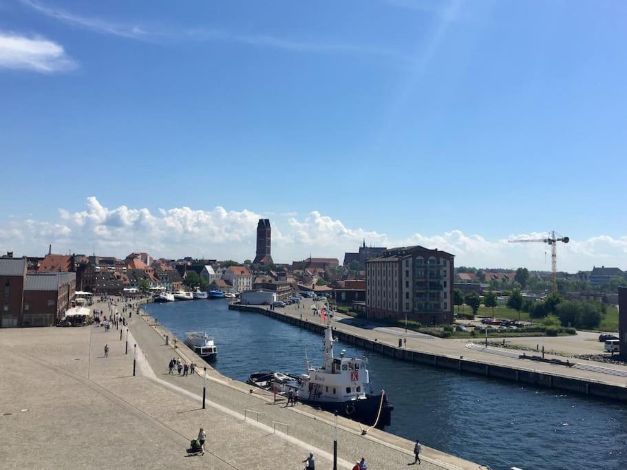 Historischer Ohlerich Speicher Hafen Wismar Ap.18 외부 사진