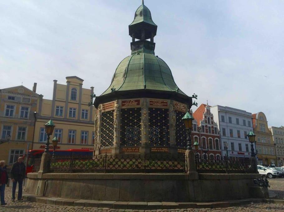 Historischer Ohlerich Speicher Hafen Wismar Ap.18 외부 사진