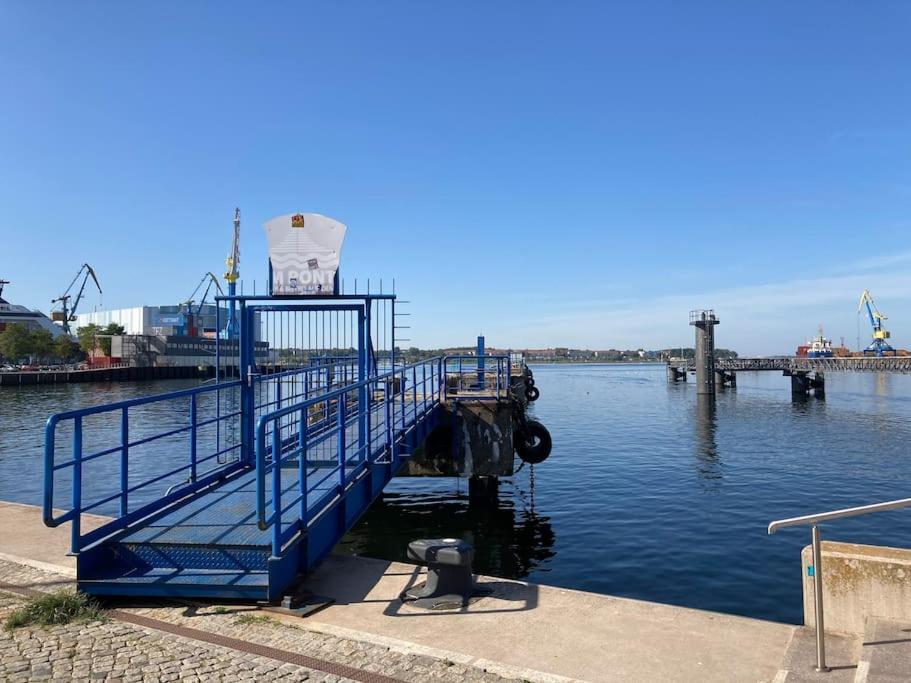 Historischer Ohlerich Speicher Hafen Wismar Ap.18 외부 사진