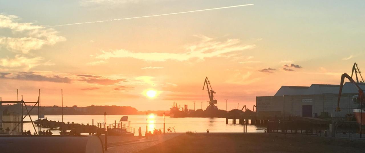 Historischer Ohlerich Speicher Hafen Wismar Ap.18 외부 사진